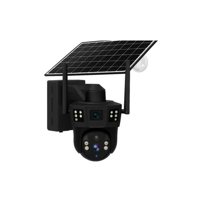 Camara Seguridad Solar 4g Exterior Casa Alta Resolucion Blanco