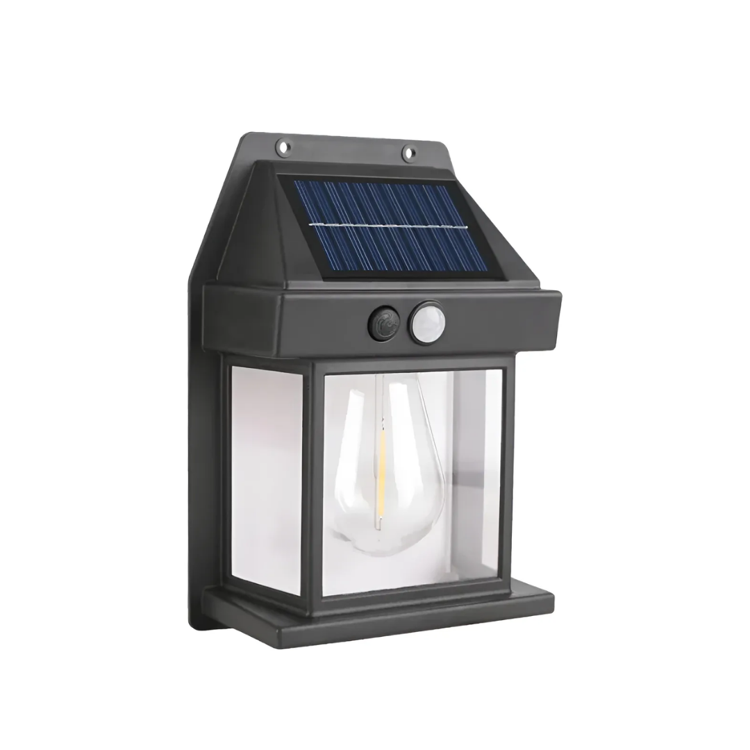 Farol Solar LED Exterior con Sensor de Movimiento Impermeable