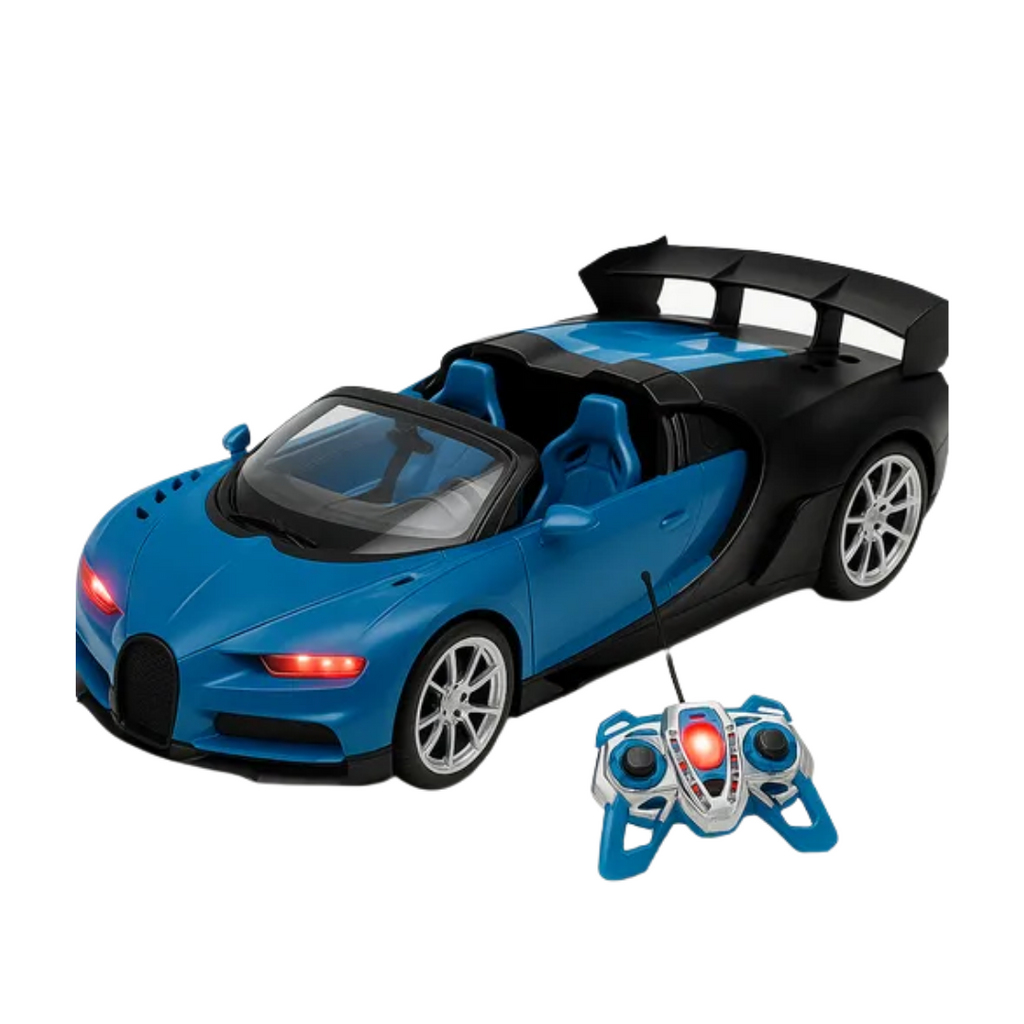 Auto Control Remoto Drift Deportivo Derrape Carrera Rc Azul Marino
