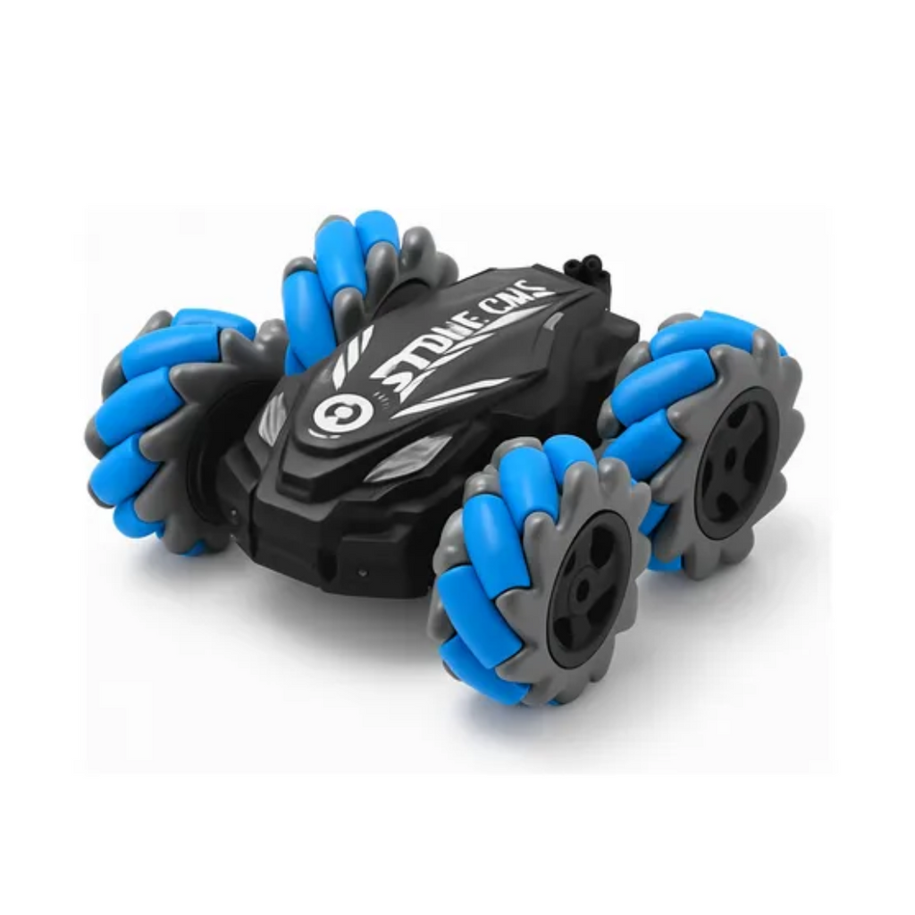 Auto Control Remoto Acrobatico Drift Anfibio Alta Velocidad Azul