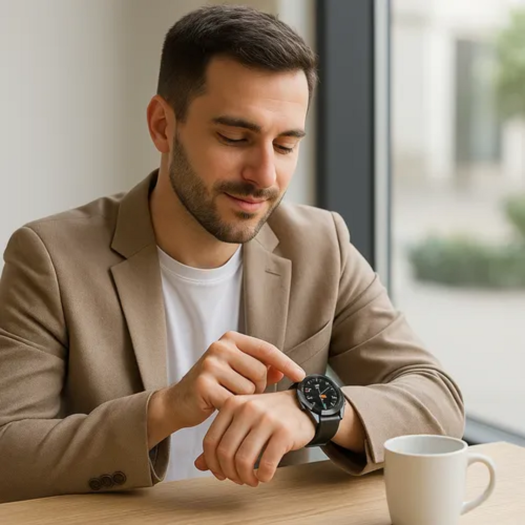 Reloj Inteligente Smartwatch Glucosa Control De Salud Ecg