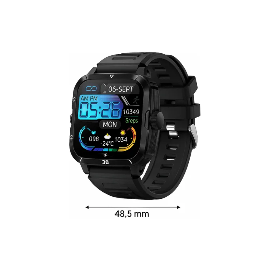 Reloj Inteligente Smartwatch Deportivo Kt71 Sumergible 3atm