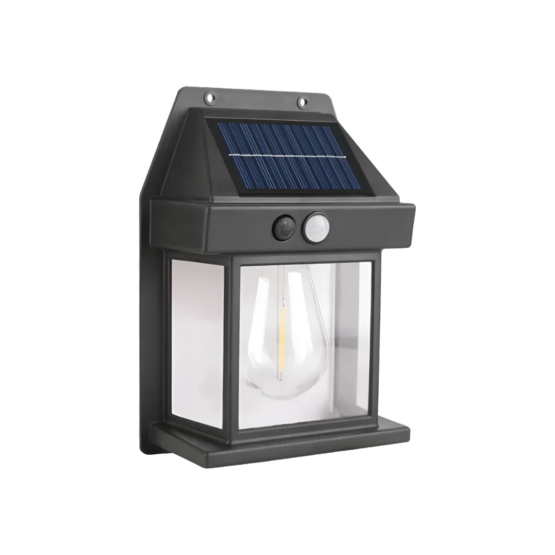 Farol Solar LED Exterior con Sensor de Movimiento Impermeable