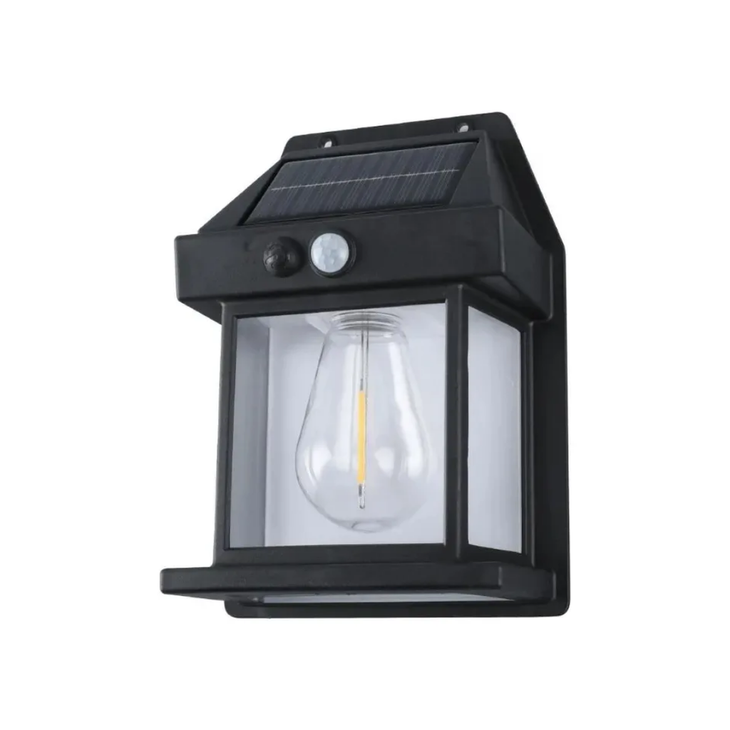 Farol Solar LED Exterior con Sensor de Movimiento Impermeable