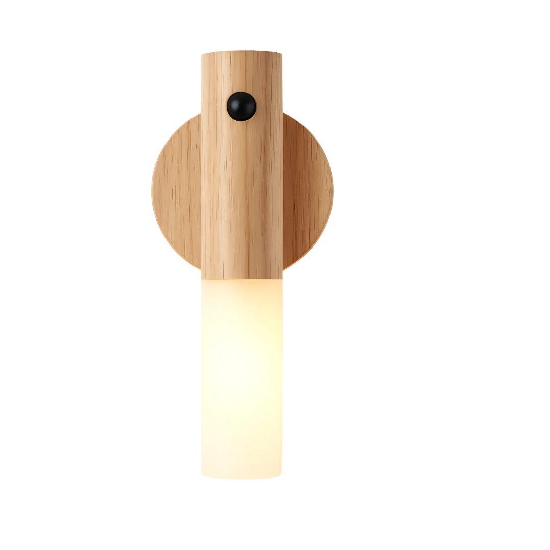 Lámpara Luz Pared De Noche Recargable Usb Sensor Movimiento