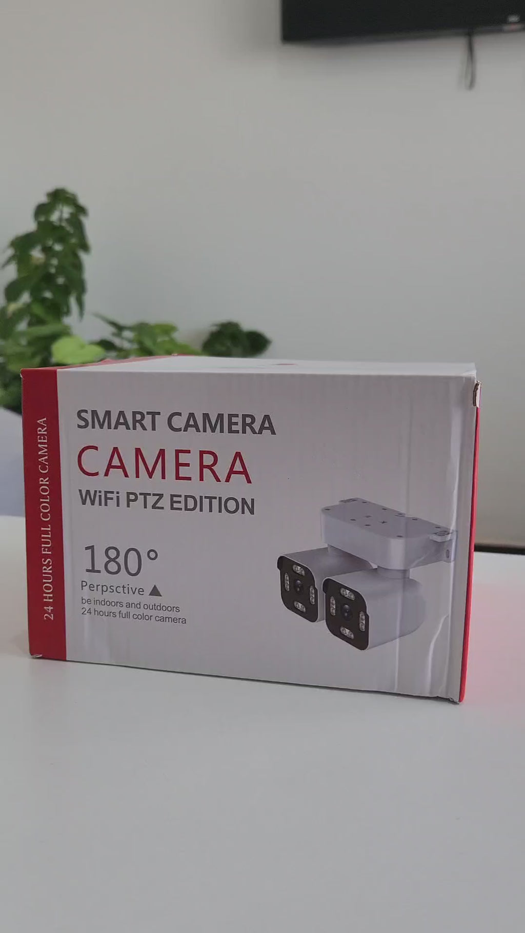 Cámara De Seguridad Wifi Impermeable Para Exteriores Dual Blanco