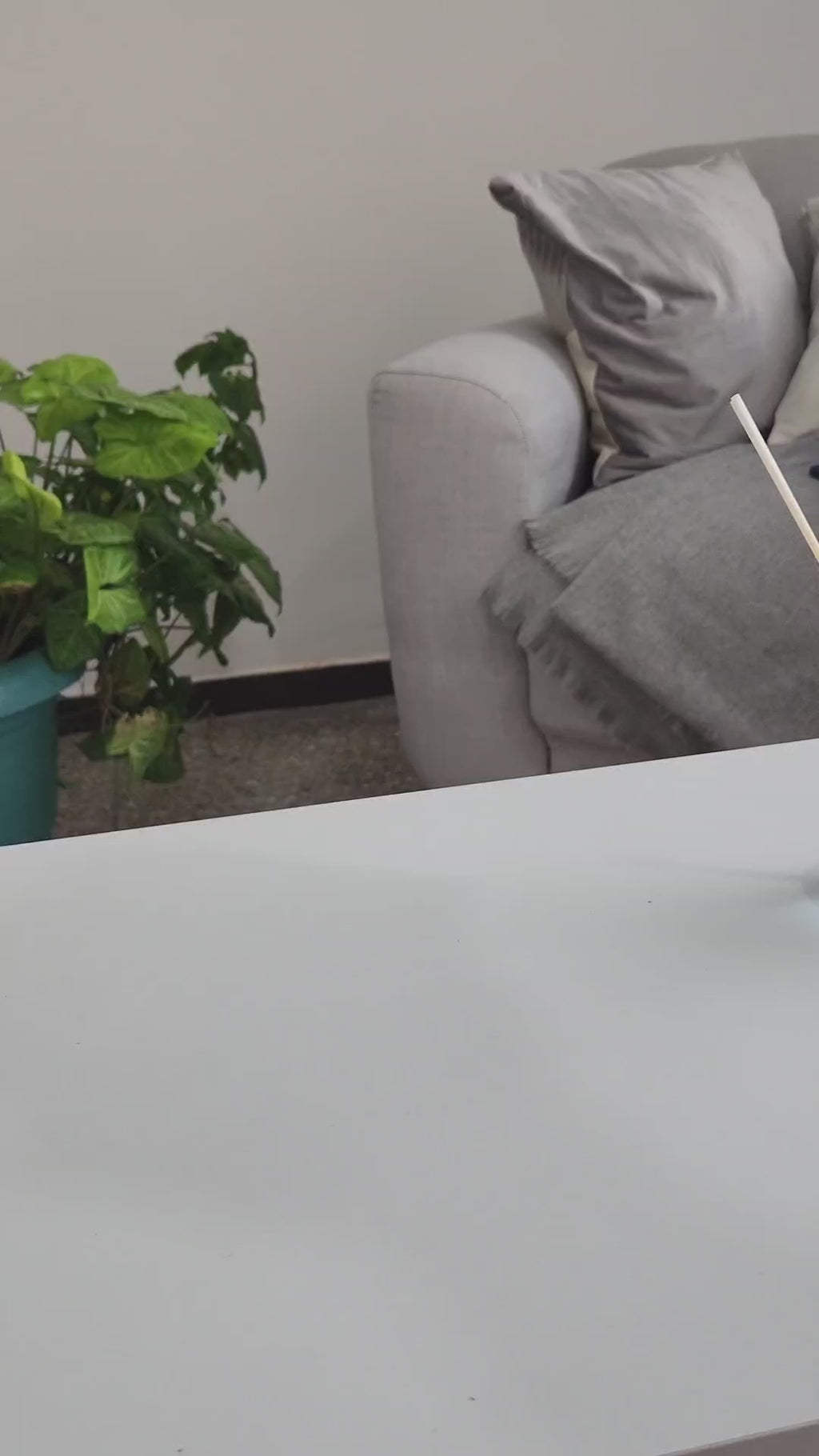 Lampara De Mesa Luz Led Espiral 3 Tonos Blanco Niveles Luz Negro